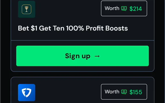 Your First Two Signups (FanDuel + DraftKings)
