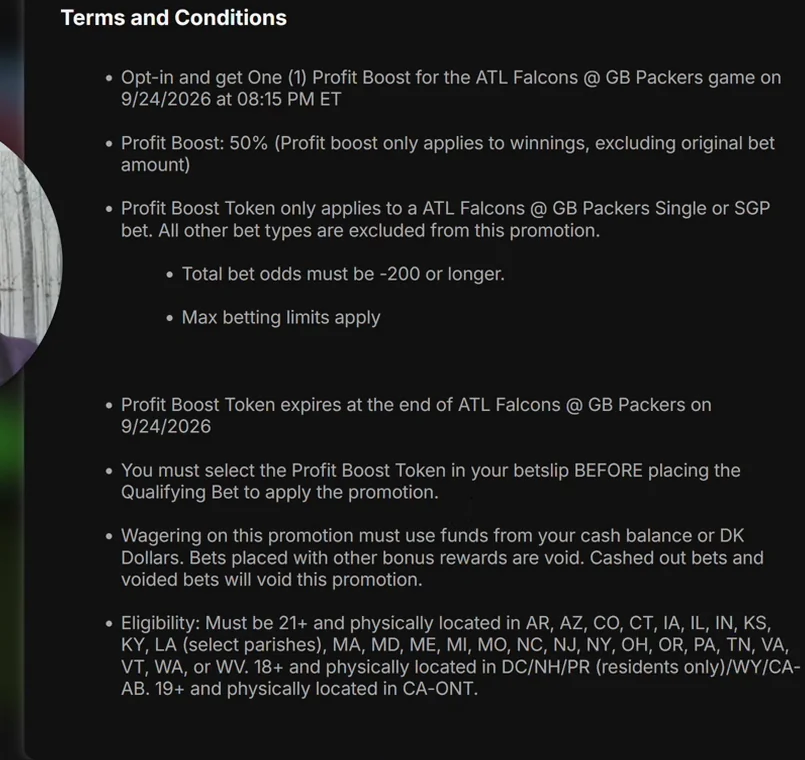 The terms list the maximum you can wager. That is the number Ungambled needs.